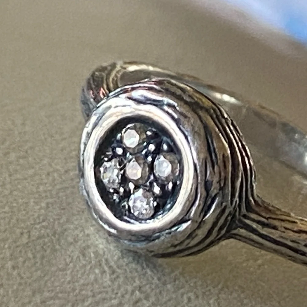 Lot of 5 Fashion Silver & Costume Rings Dragon, Dragonfly, Lia Sophia